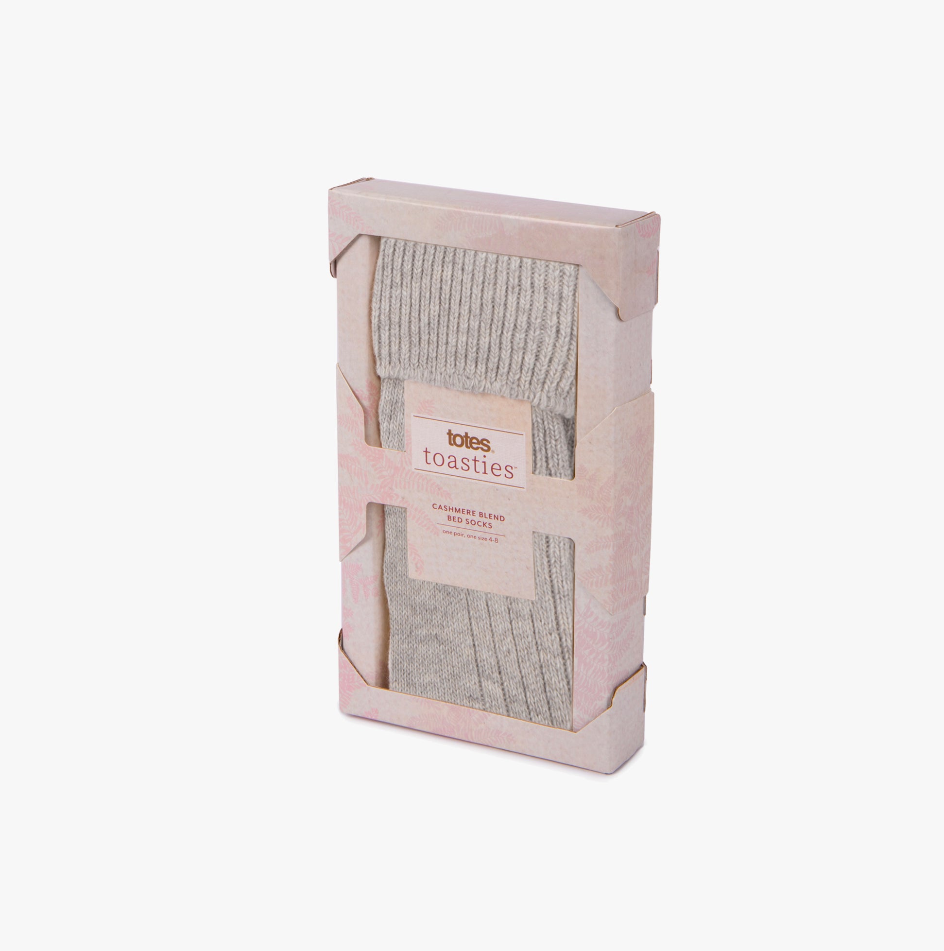 Totes Toasties CASHMERE BLEND Womens Socks Mink