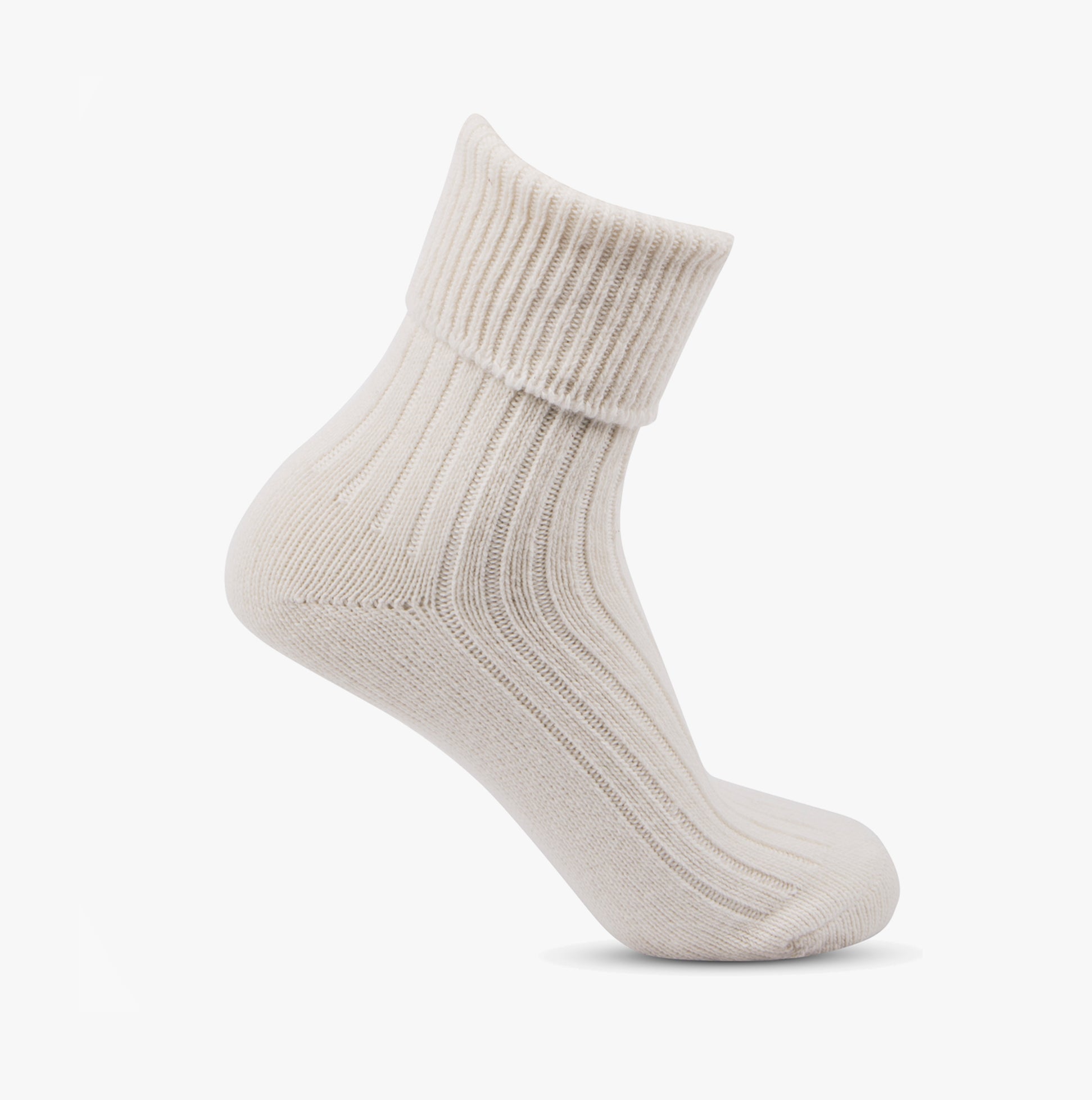 Totes Toasties CASHMERE BLEND Womens Socks Oat