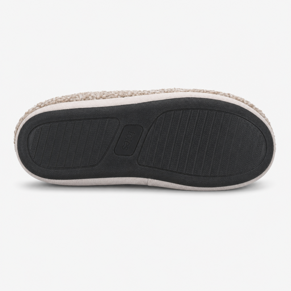 Totes Toasties GOAT NOVELTY MULE SLIPPER Mens Mules Grey