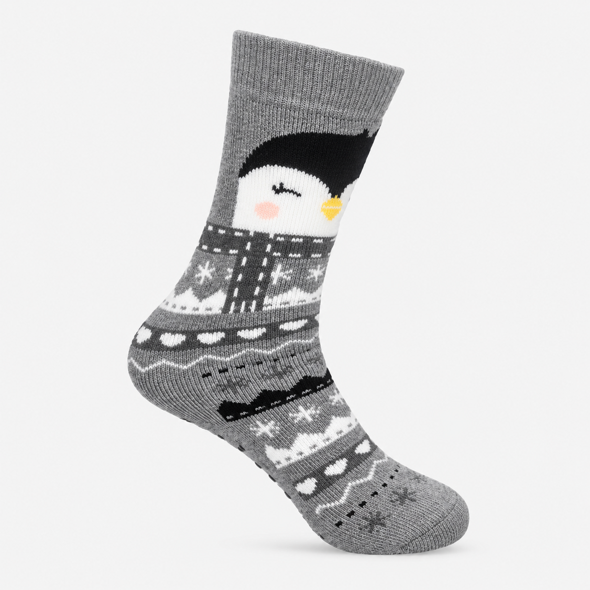 Totes Toasties ORIGINAL SLIPPER SOCKS (TWIN PACK) Womens Slipper Socks Penguin