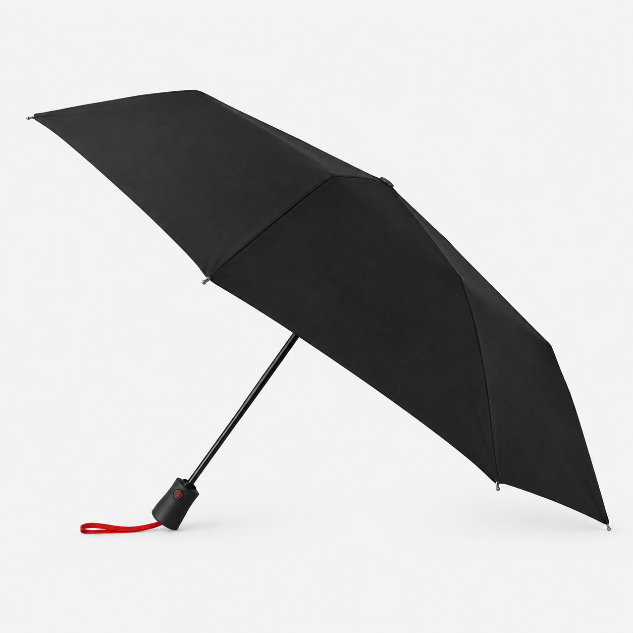 Totes Toasties XTRA STRONG AUTO OPEN CLOSE Unisex Adults Umbrella Black