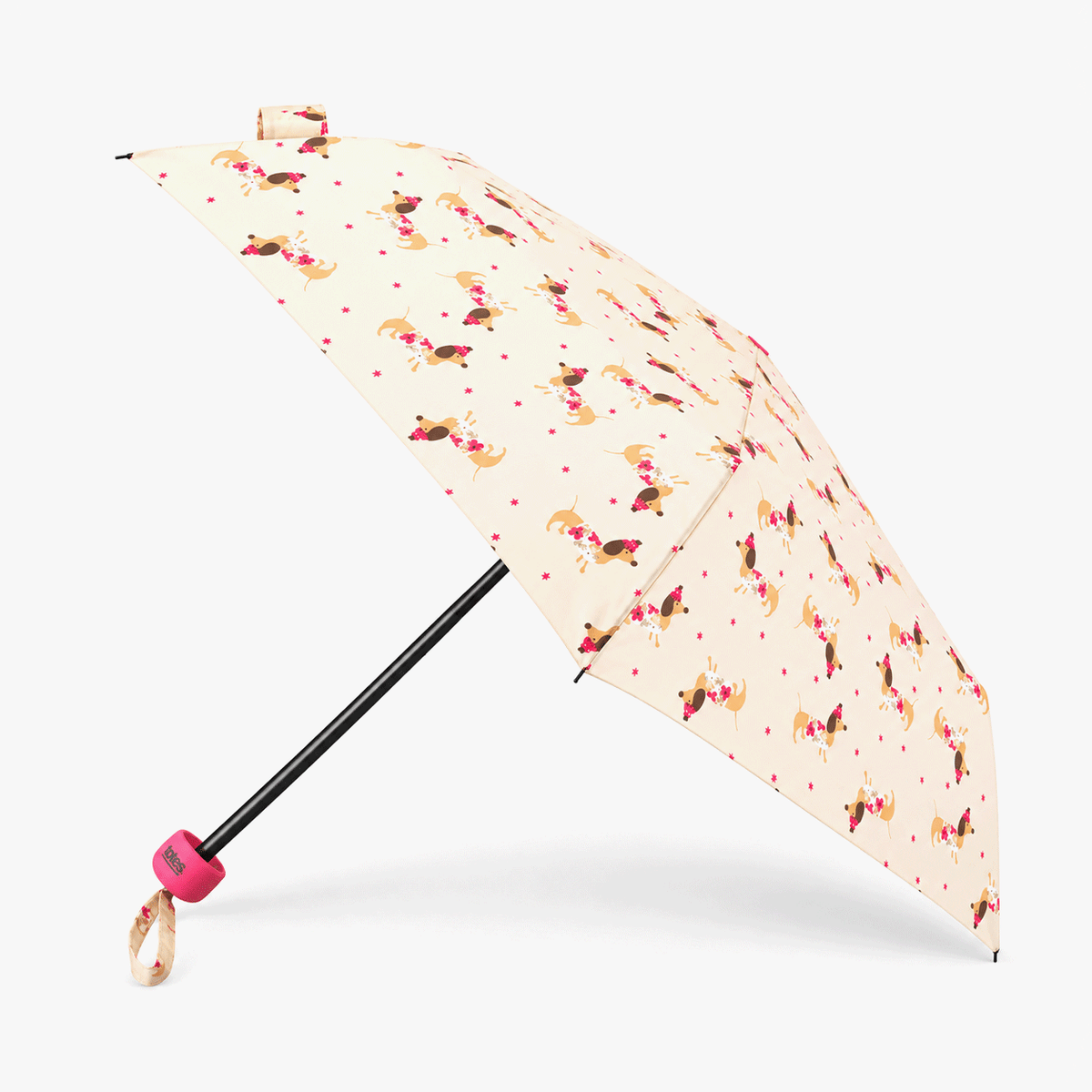Totes Toasties UMBRELLA & SHOPPER BAG GIFT SET Womens Umbrella Party Sausage