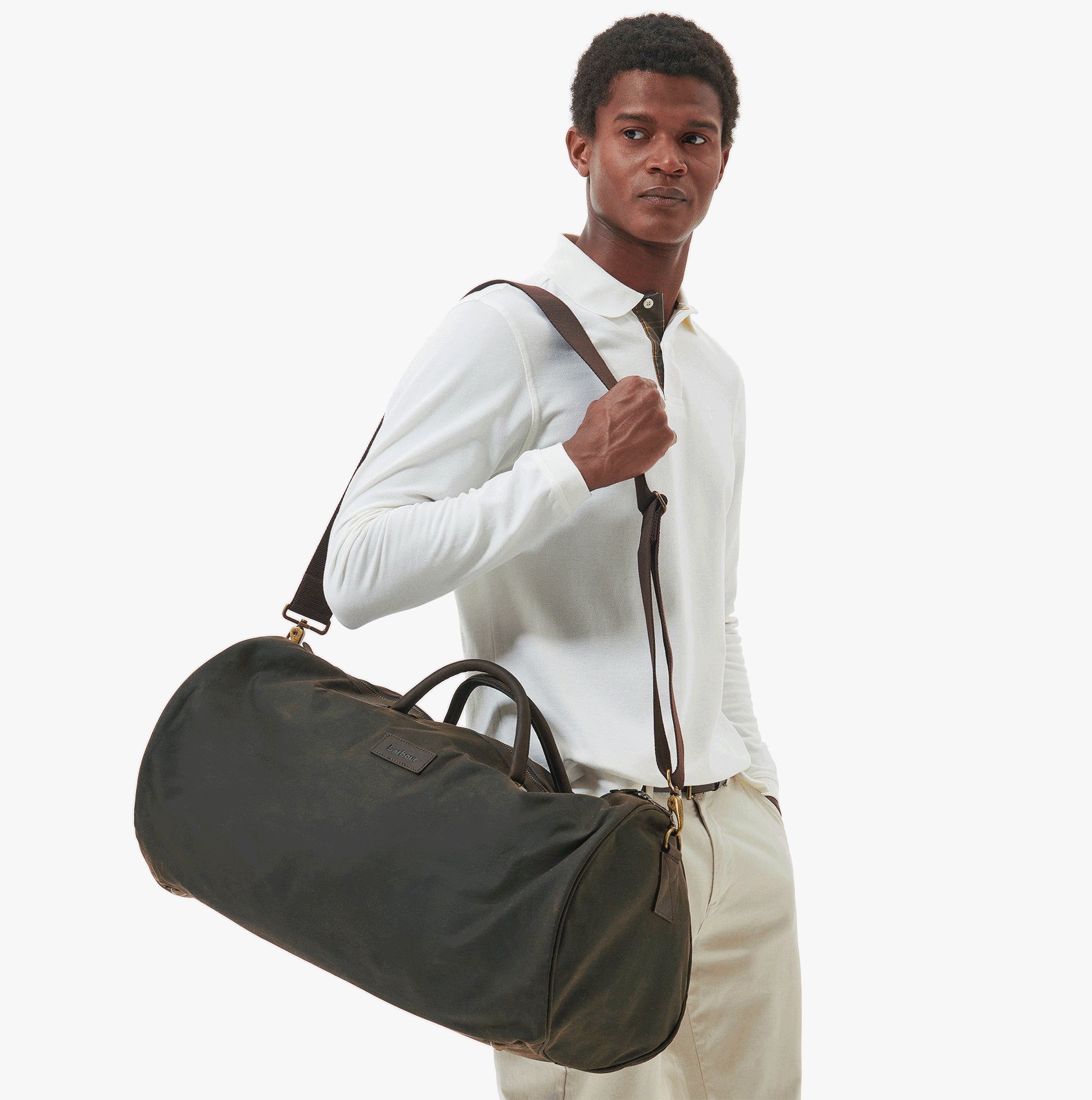 Barbour WAX Unisex Adults Holdall Bag Olive