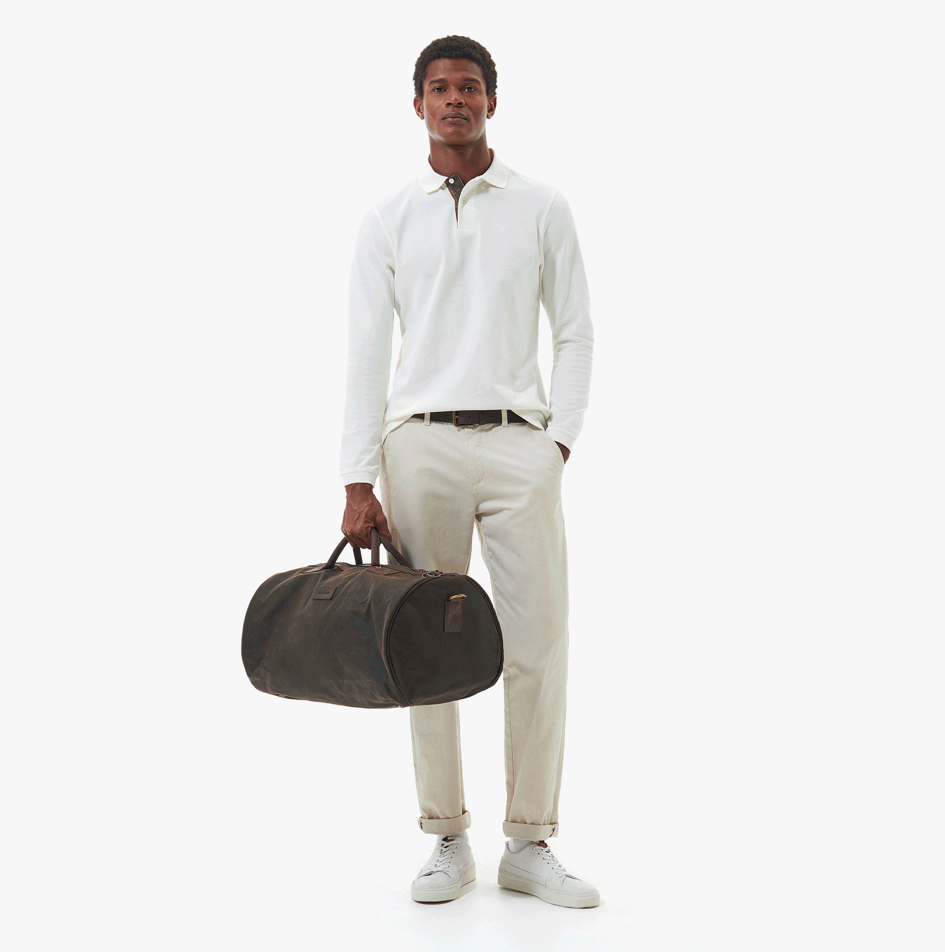 Barbour WAX Unisex Adults Holdall Bag Olive