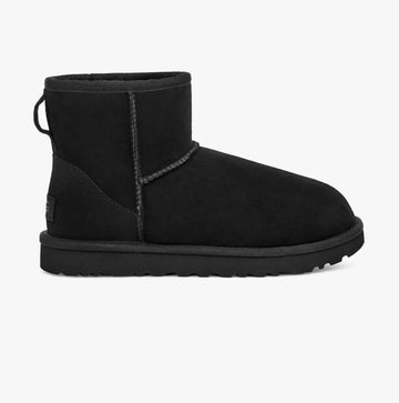 UGG CLASSIC MINI II Womens Sheepskin Boots Black