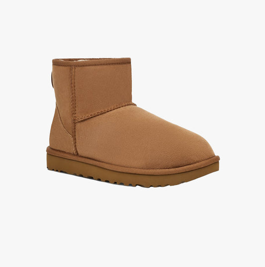 UGG CLASSIC MINI II Womens Sheepskin Boots Chestnut
