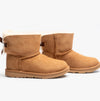 UGG MINI BAILEY BOW II Unisex Kids Classic Boots Chestnut