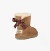 UGG MINI BAILEY BOW II Unisex Kids Classic Boots Chestnut