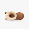 UGG MINI BAILEY BOW II Unisex Kids Classic Boots Chestnut