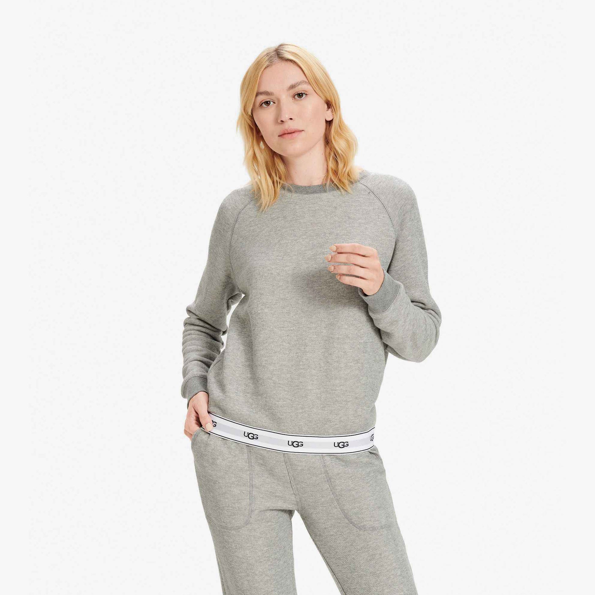 UGG NENA Womens Sweater Grey Heather