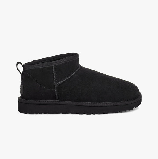 UGG CLASSIC ULTRA MINI Womens Ankle Boots Black
