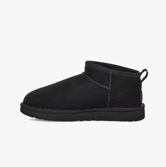 UGG CLASSIC ULTRA MINI Womens Ankle Boots Black