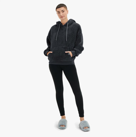 UGG LOYRA Womens Hoodie Ink Black