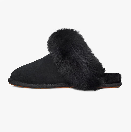UGG SCUFF Womens Slippers Black