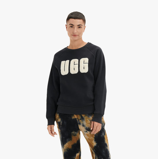 UGG MADELINE Womens Sweater Black/Cream