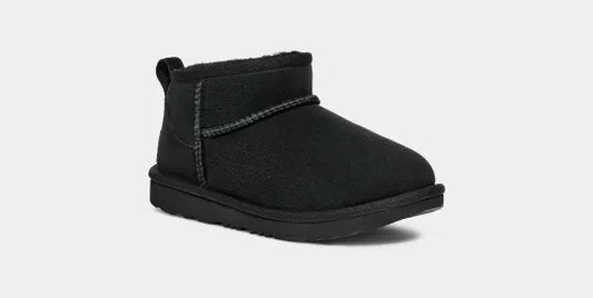 UGG CLASSIC ULTRA MINI Kids Classic Boots Black
