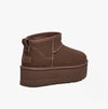 UGG CLASSIC ULTRA MINI PLATFORM Womens Classic Boots Burnt Cedar