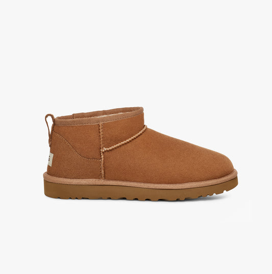UGG CLASSIC ULTRA MINI Mens Boots Chestnut