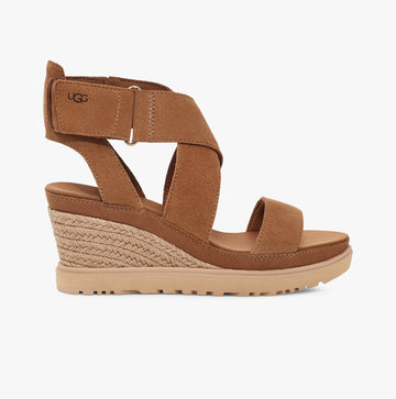 ILEANA ANKLE Womens Sandals Chestnut