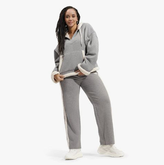 UGG SHARONN BONDED Womens Pullover Grey Heather