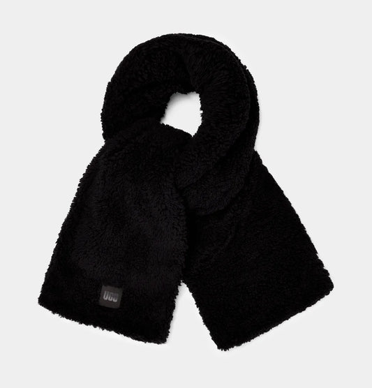 UGG SHERPA Womens Scarf Black