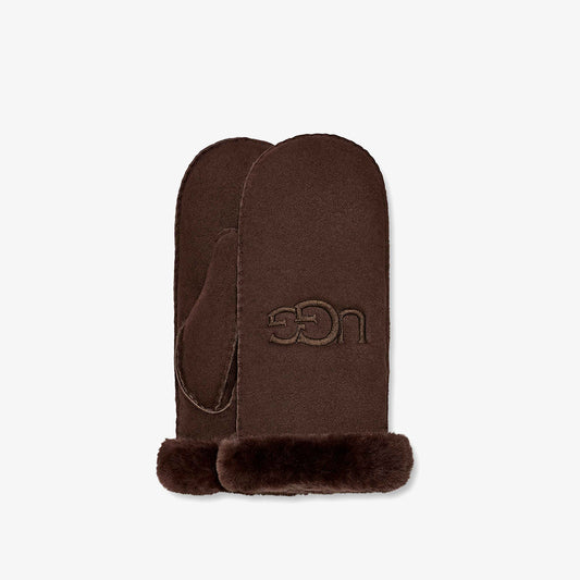 UGG SHEARLING Womens Gloves Burnt Cedar