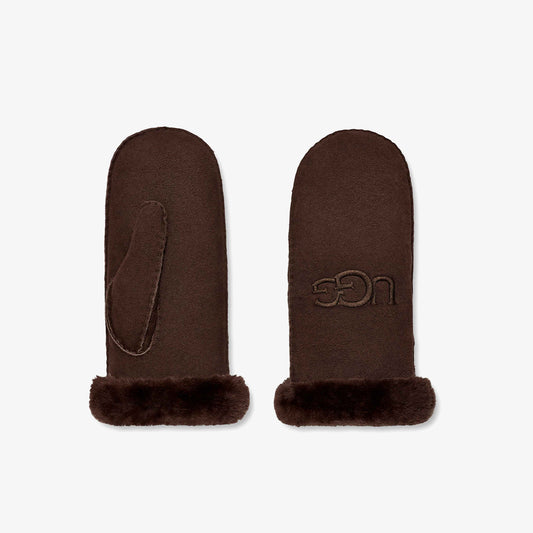 UGG SHEARLING Womens Gloves Burnt Cedar