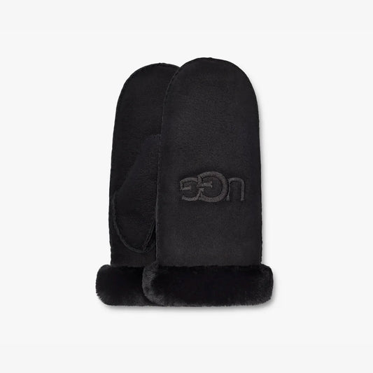 UGG SHEARLING Womens Gloves Black