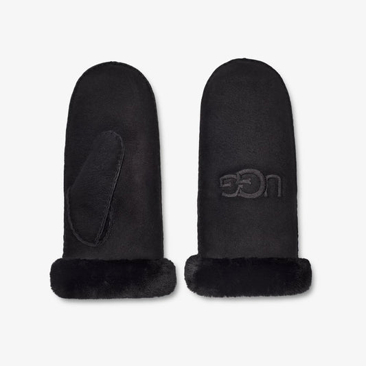 UGG SHEARLING Womens Gloves Black