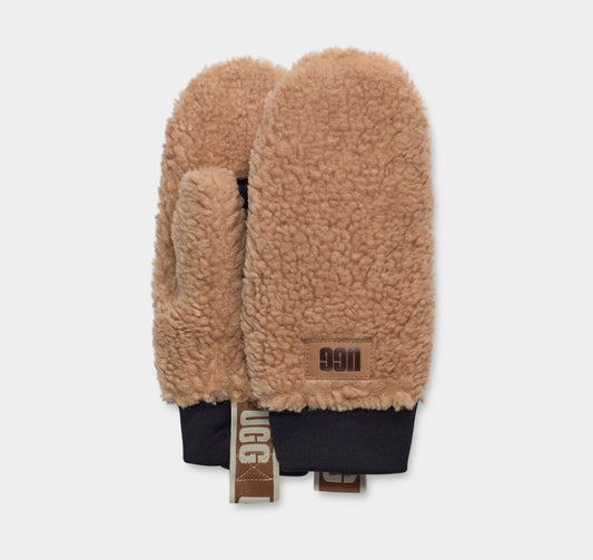 UGG SHERPA Womens Mitten Caramel