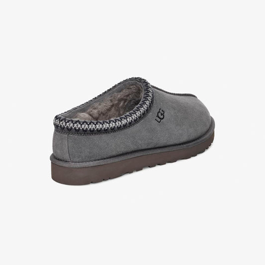 UGG TASMAN Mens Full Slippers Dark Grey