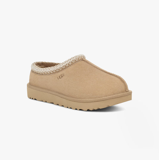 UGG TASMAN Womens Slippers Mustard Seed / White