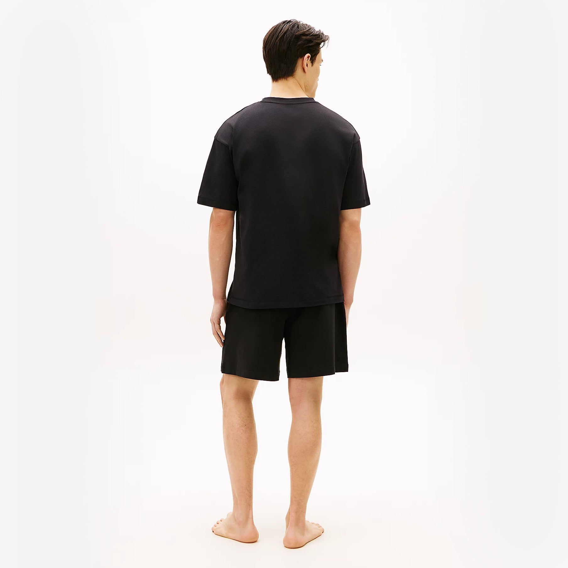 Tommy Hilfiger SS LOGO TEE Mens T-Shirt Black