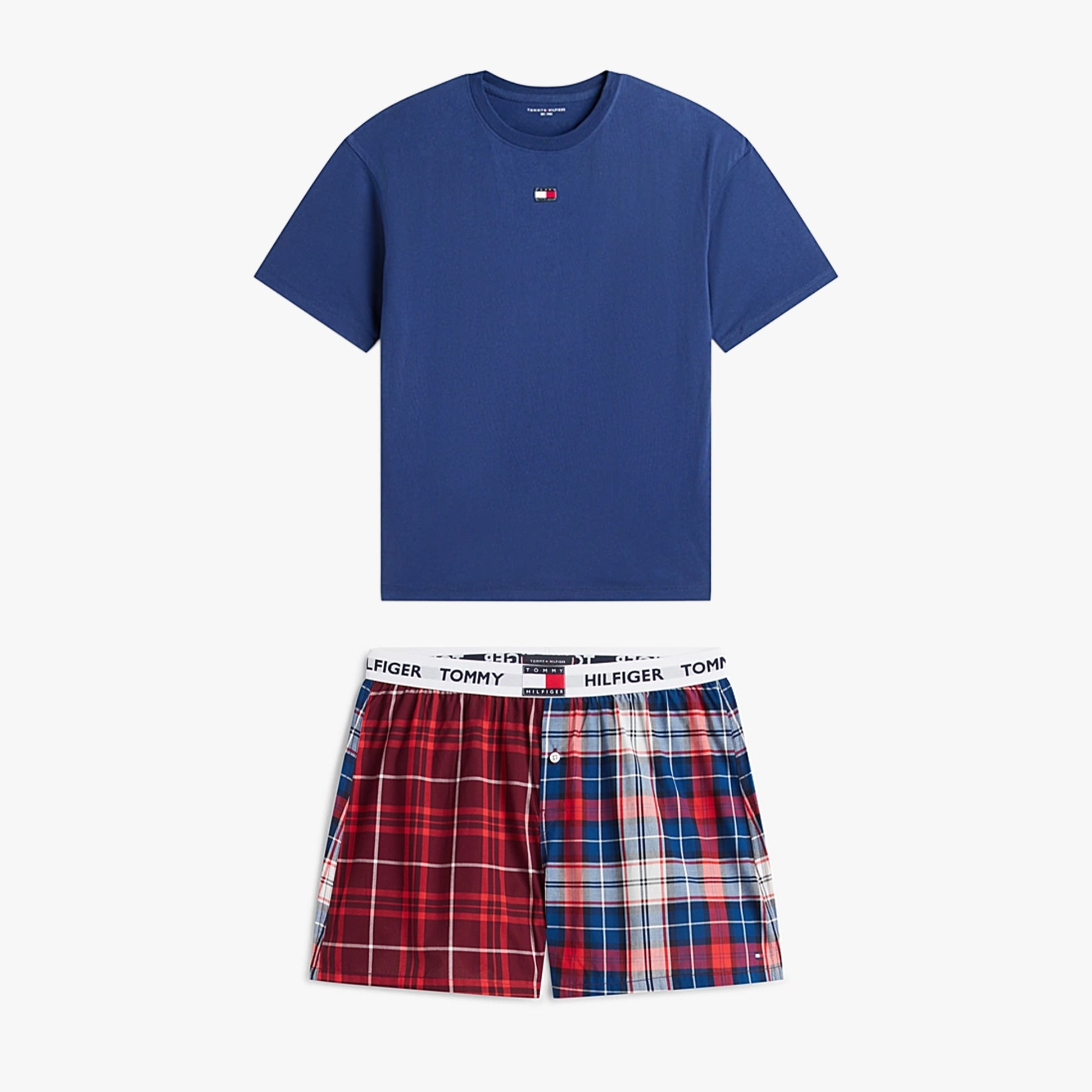 Tommy Hilfiger SS WOVEN SHORT PRINT Mens Pyjama Set Multicoloured