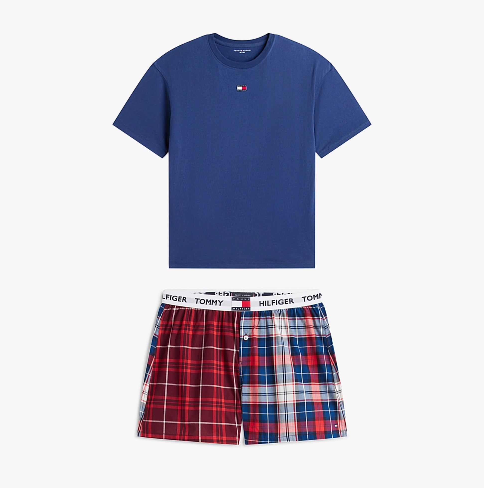 Tommy Hilfiger SS WOVEN SHORT PRINT Mens Pyjama Set Multicoloured