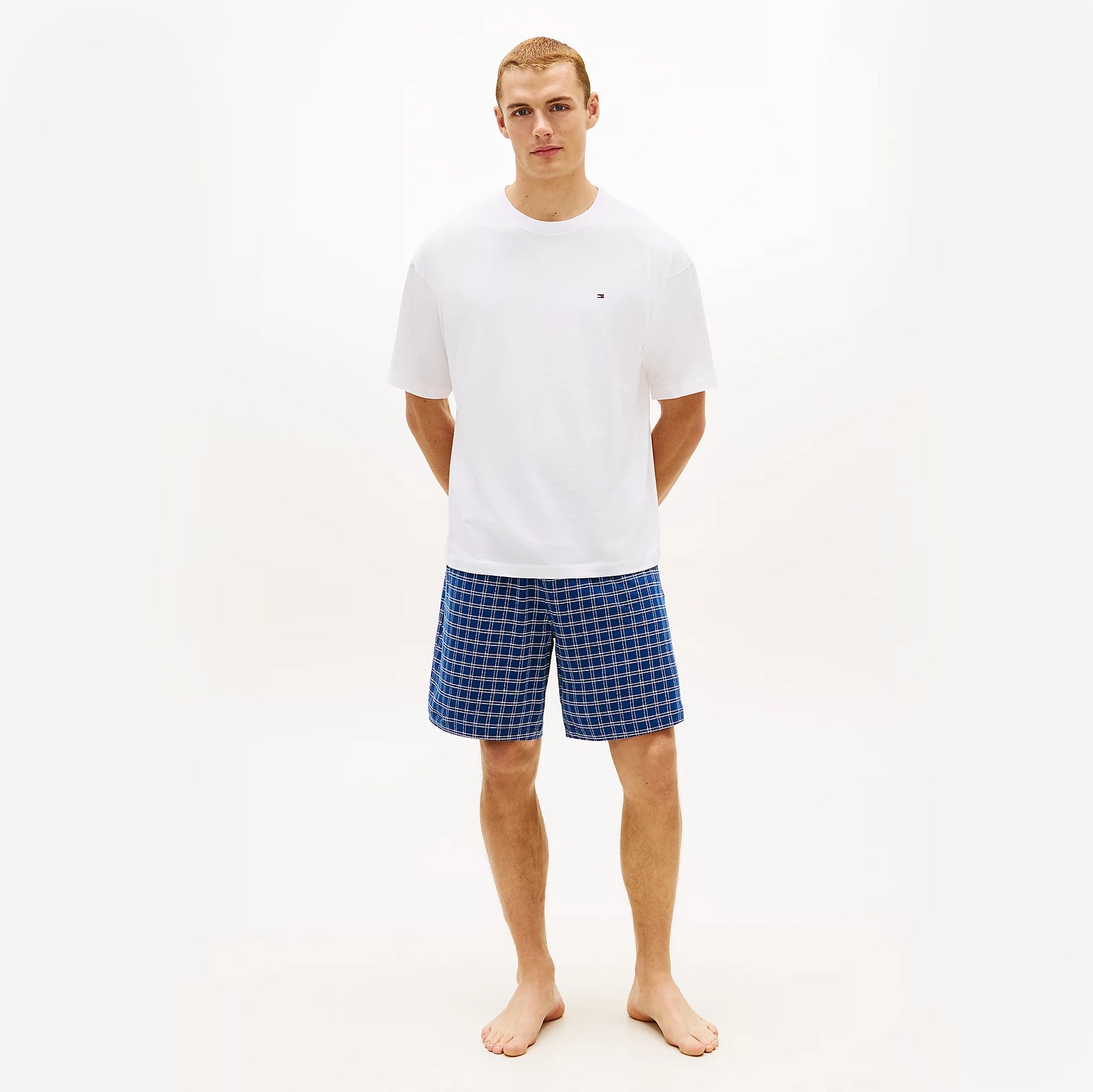 Tommy Hilfiger SS JERSEY Mens Pyjama Set Multicoloured