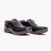 US Brass B612A Boys Slip On School Shoes Black
