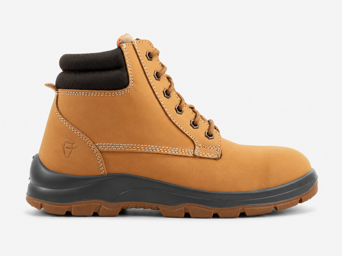 Unbreakable U104 Comet Unisex Steel Toe Safety Boots Honey