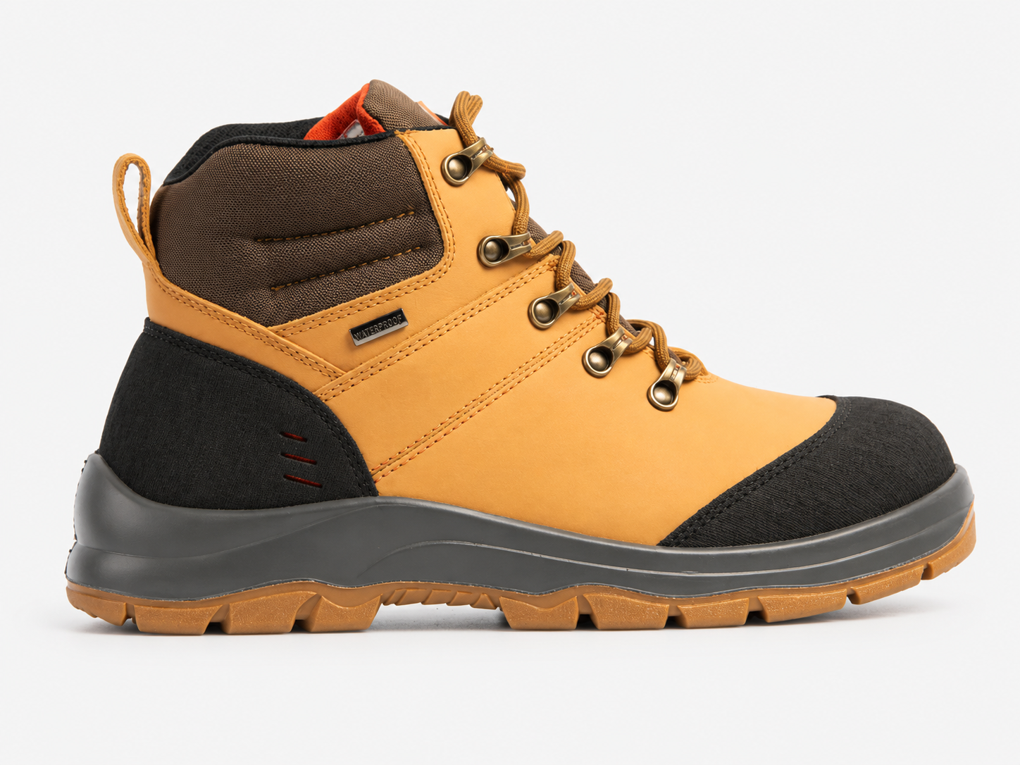 Unbreakable U106 Meteor Unisex Composite Toe Safety Boots Honey