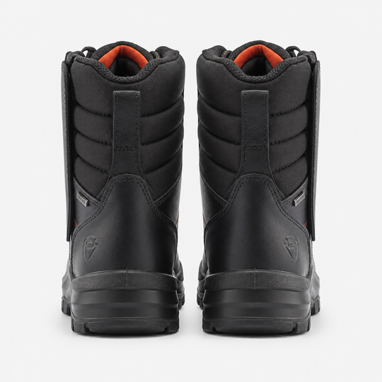 Unbreakable U108 Unisex Waterproof Comp. Toe Safety Boots Black