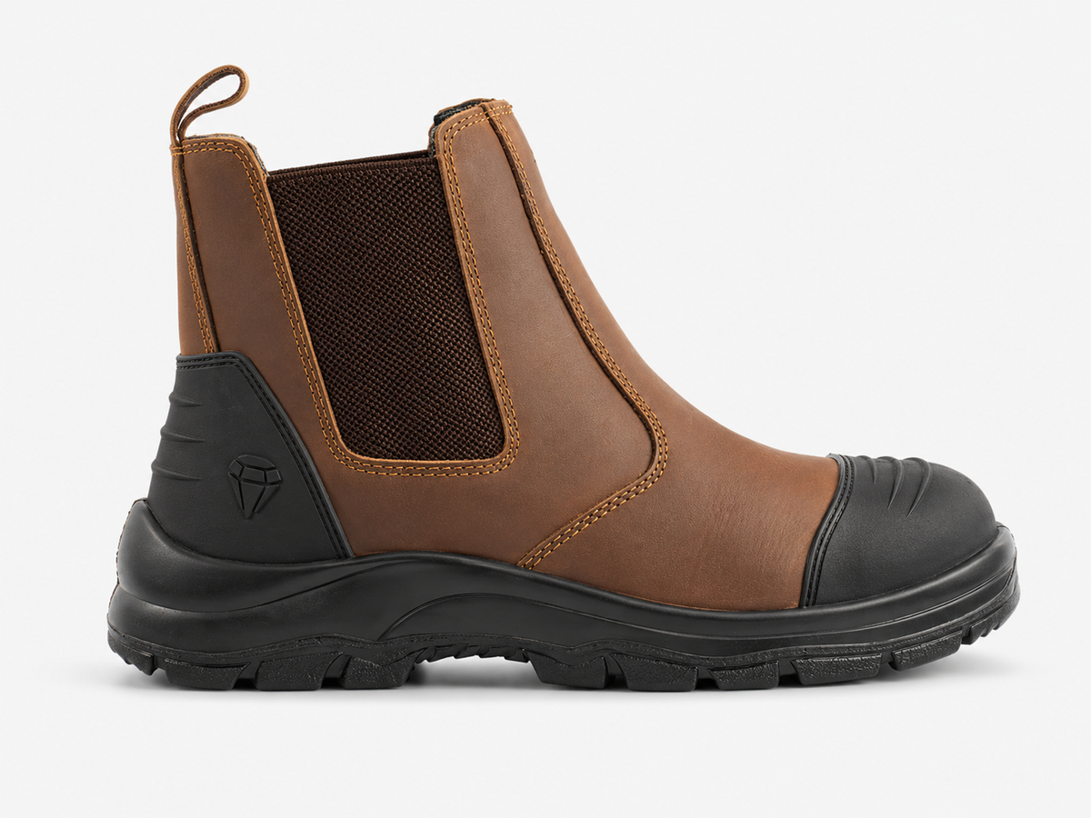 Unbreakable U110 Granite Unisex Composite Toe Safety Dealer Boots Brown