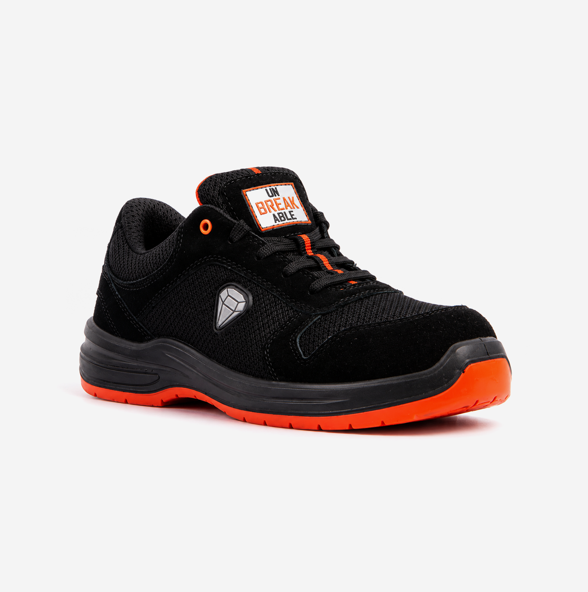 Unbreakable U117 Reef Low Unisex Composite Toe Safety Trainers Black