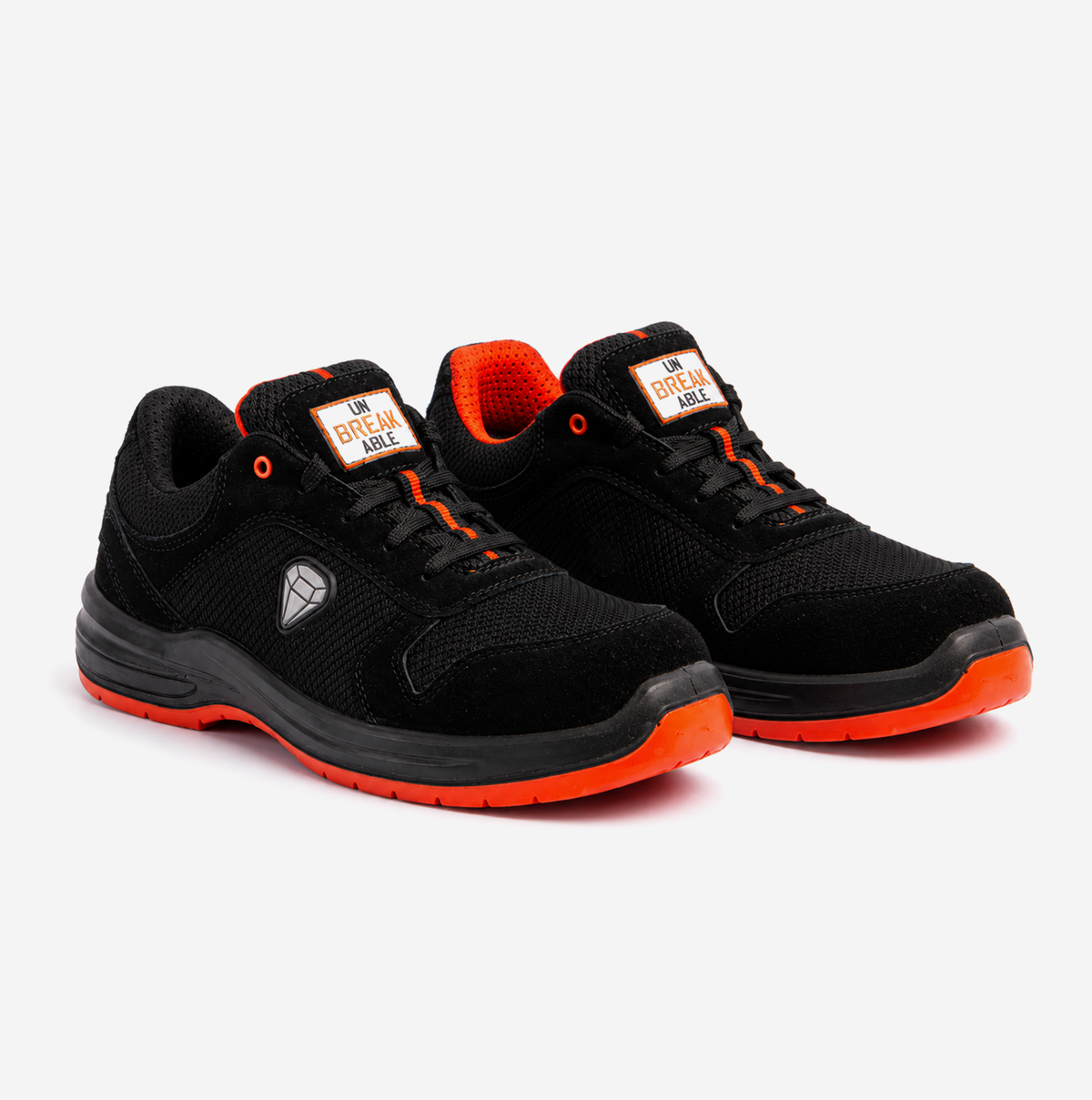 Unbreakable U117 Reef Low Unisex Composite Toe Safety Trainers Black