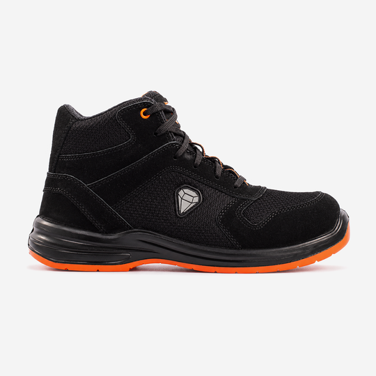 Unbreakable U118 Reef Hi Unisex Composite Toe Safety Hiker Boots Black