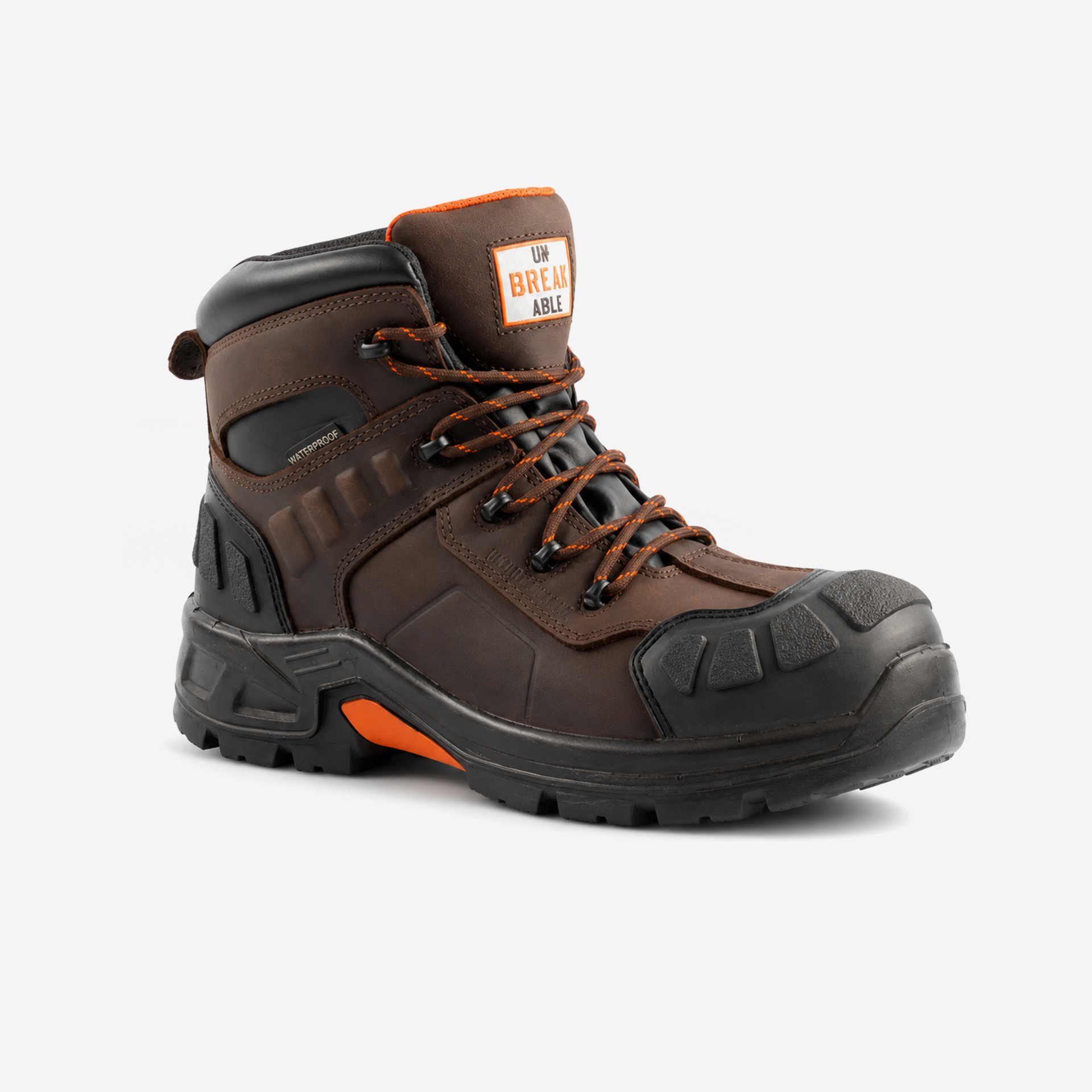 Unbreakable U124 Hurricane2 Mens Composite Toe Safety Boots Brown