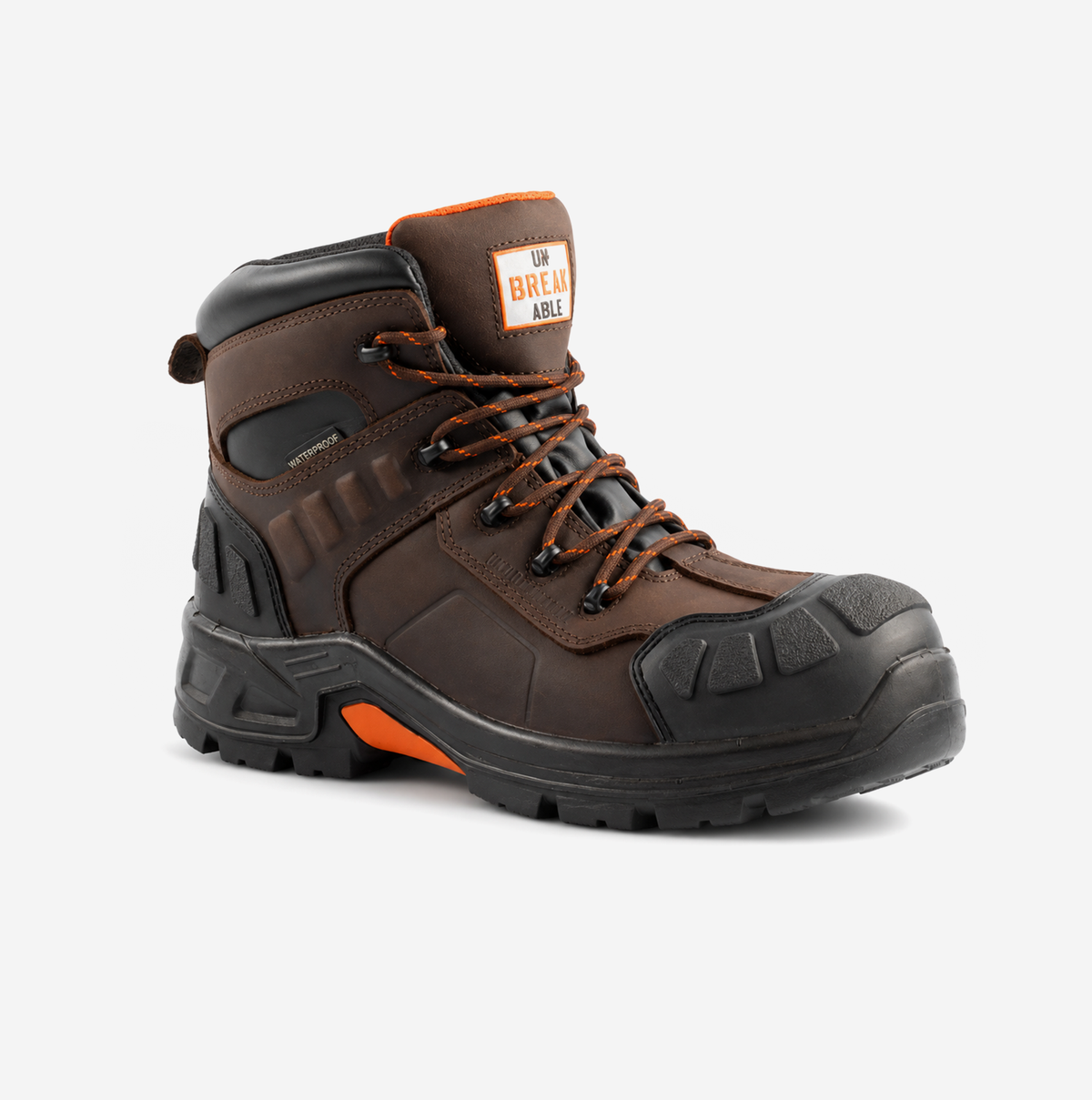 Unbreakable U124 Hurricane2 Mens Composite Toe Safety Boots Brown