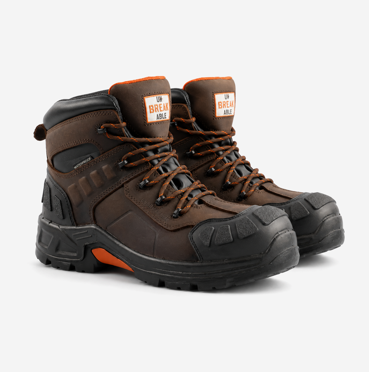 Unbreakable U124 Hurricane2 Mens Composite Toe Safety Boots Brown