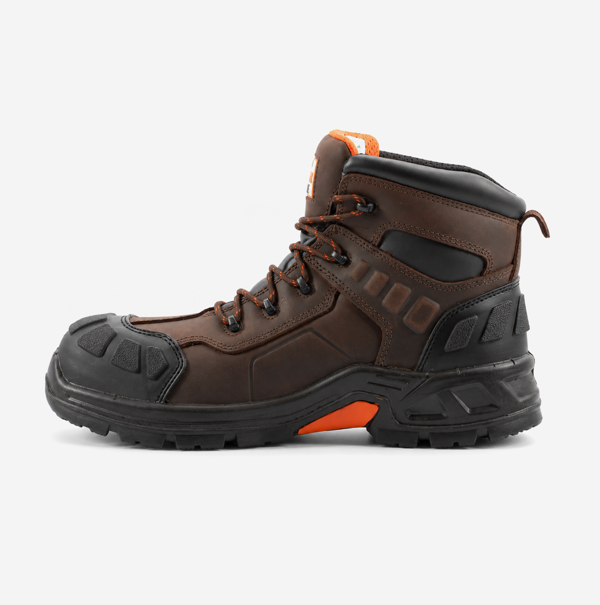 Unbreakable U124 Hurricane2 Mens Composite Toe Safety Boots Brown