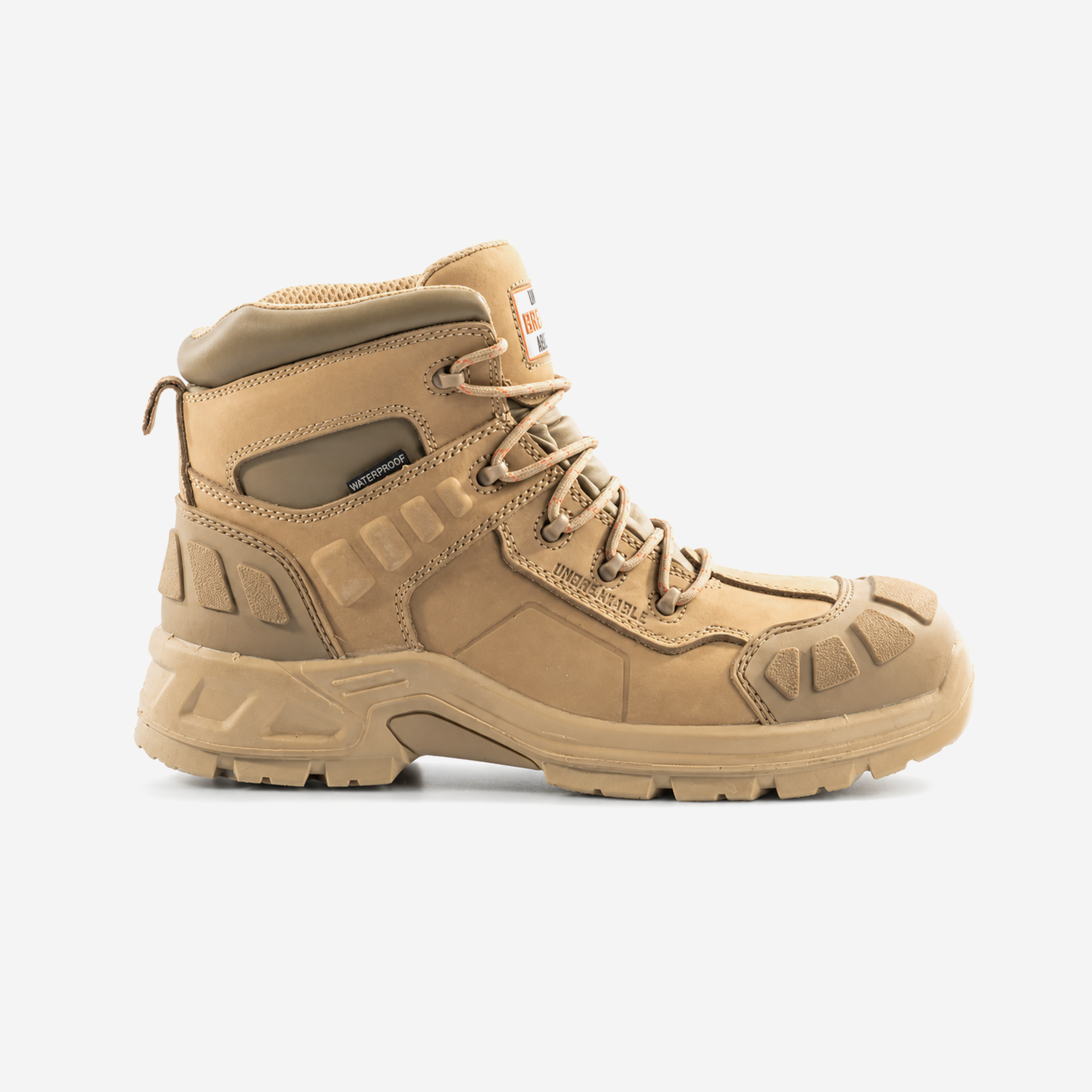 Unbreakable U125 Hurricane2 Mens Composite Toe Safety Boots Stone