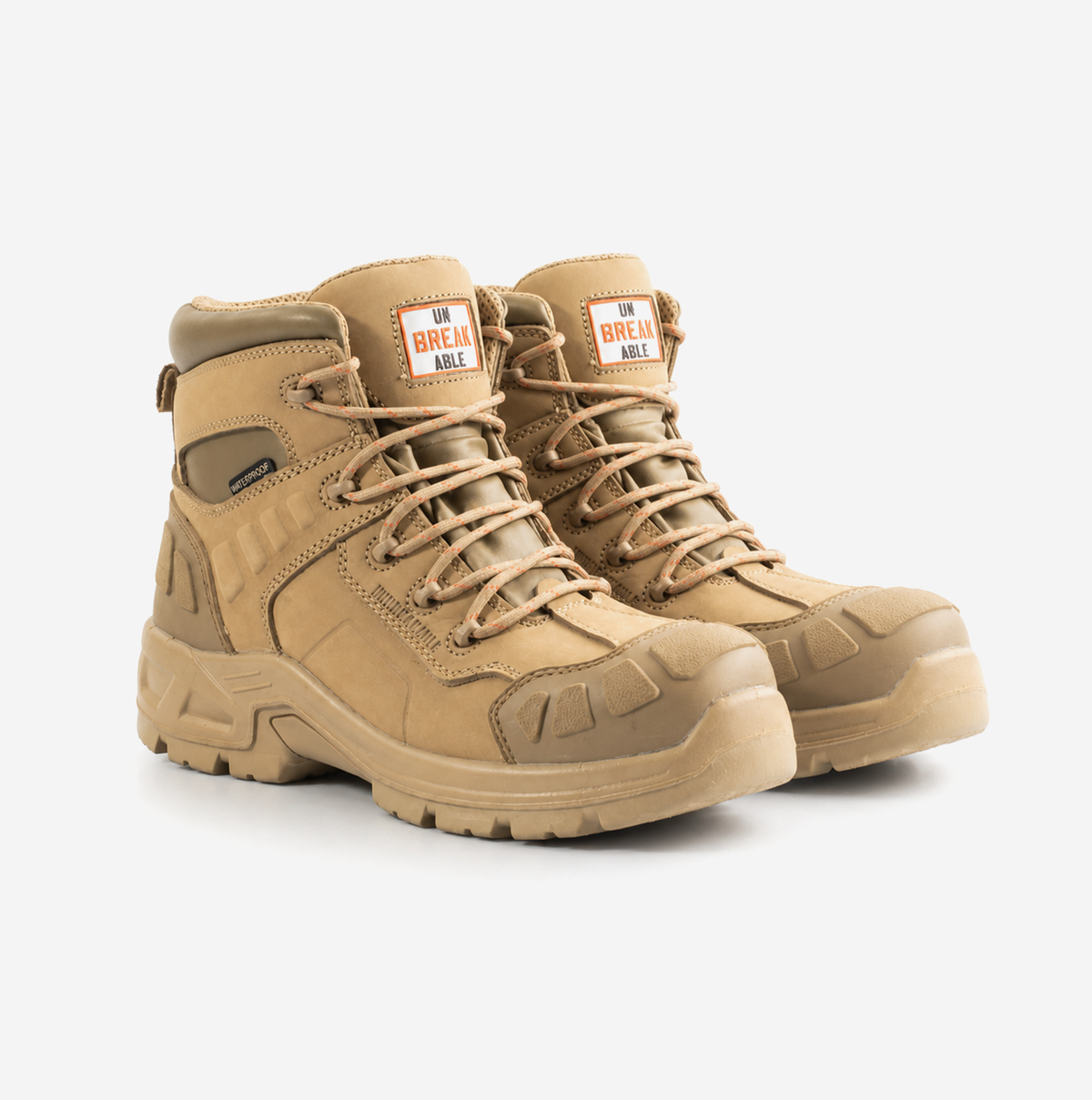 Unbreakable U125 Hurricane2 Mens Composite Toe Safety Boots Stone